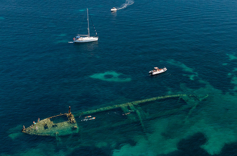 Sunken Ship Michelle